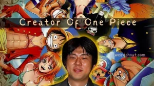 Eiichiro Oda, creator of the One Piece manga