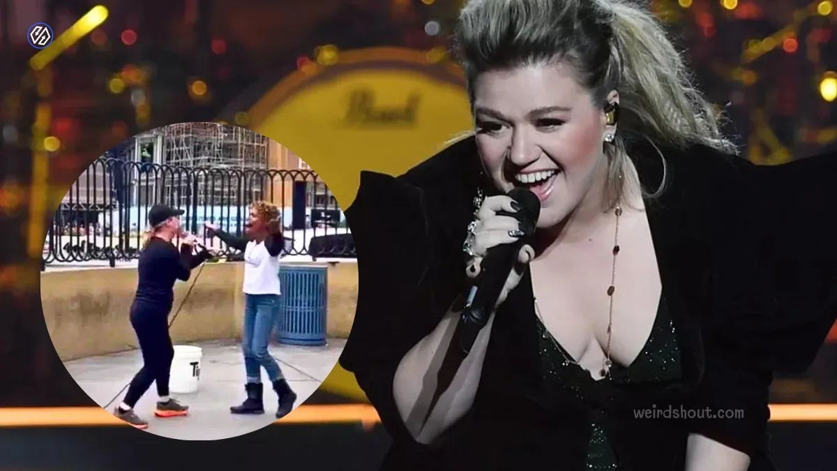 Kelly Clarkson's Encounter with LA Street Performer